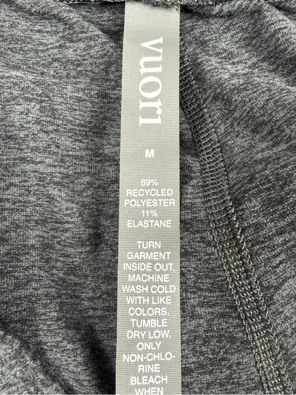 Vuori Performance Jogger Gray Heather DreamKnit Soft Lounge Women M Charcoal - Picture 6 of 7